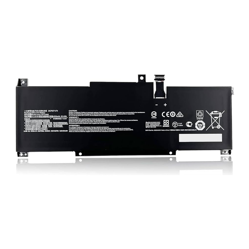 MSI Prestige 14 i7-10710U, MS-14C1, MS-14D1, A10RAS, A10M, A10SC, A10SC-009, B10MW, BTY-M493, BTY-M49 Laptop Battery, 11.4V 3448mAh/39.3Wh