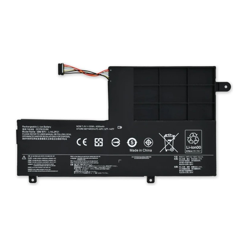Lenovo YOGA 500,  S41-70, S41-70AM, ideapad 300S, 310S, 320S series, L14M2P21, L14L2P21 Laptop Battery, 7.6V 4500mAh/34Wh Generic