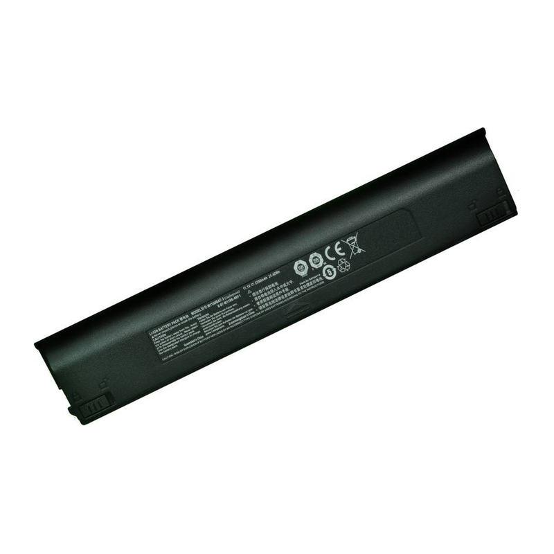 Gigabyte, Clevo, M1100BAT-3, M1100, M1110, M1111, M1115, M1100BAT, M1100BAT-6, 6-87-M110S-4D41 Compatible Laptop Battery Black, 11.1V 2200mAh/24Wh