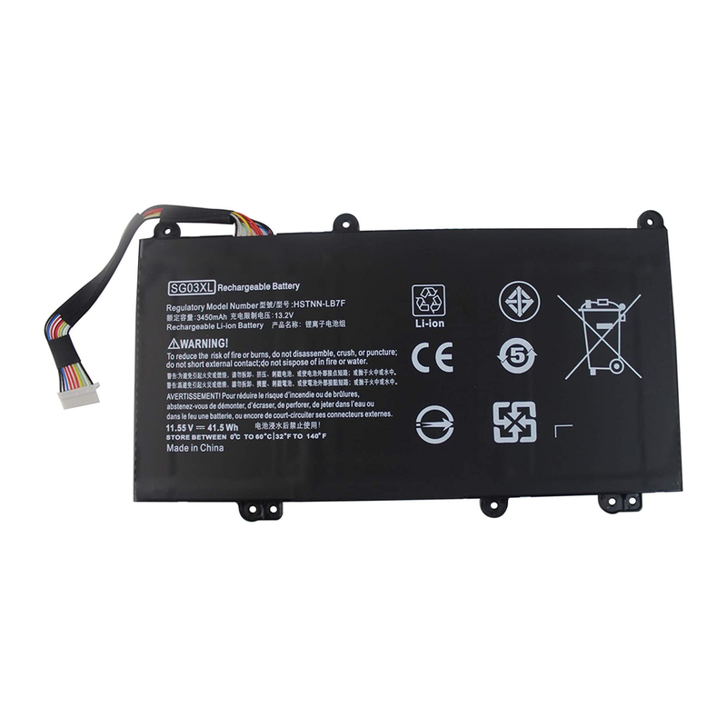 Hp Envy M7-U, HSTNN-LB7F, 17T-U000 Series, SG03XL Laptop Battery, 11.55 V 5150mAh/61.6Wh