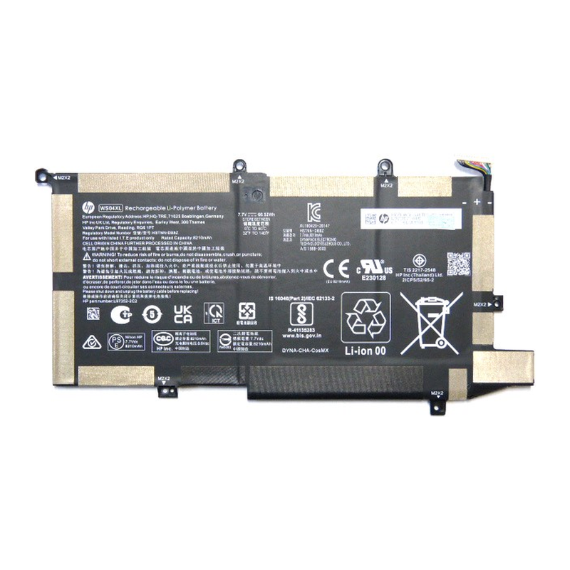 HP Spectre x360 14T-EA000, 14-EA0378NG, 14-EA0023DX, 14-EA0047NR, WS04XL Laptop Battery, 7.7V 8210mAh/66.52Wh