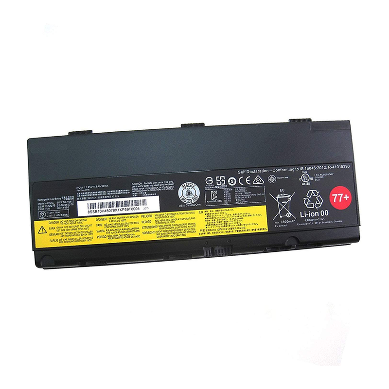 Lenovo ThinkPad P50, P51, P52, 00NY492, SB10H45077, 00NY493, SB10H45078 Laptop Battery, 11.4V 7600mAh/87Wh