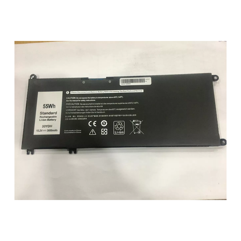 Dell Inspiron 15-7577, 17-7779, Latitude 13 (3380), Vostro 15 (7570), 33YDH, PVHT1, 99NF2, W7NKD Laptop Battery, 15.2V 3600mAh/55Wh Generic