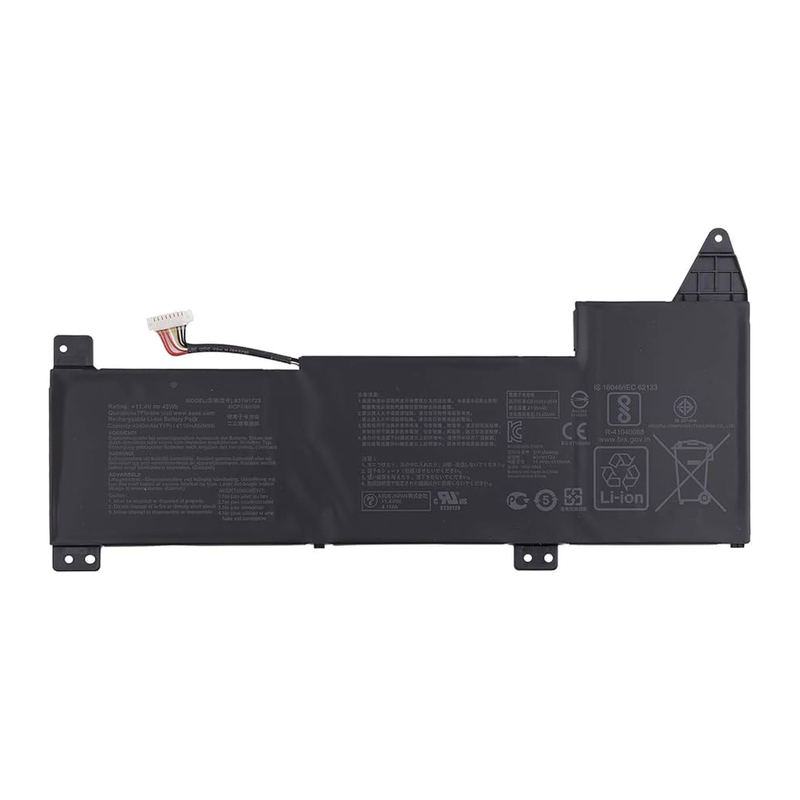 Asus K570UD X570UD X570ZD FX570UD, B31N1723 Laptop Battery, 11.4V 4240mAh/48Wh