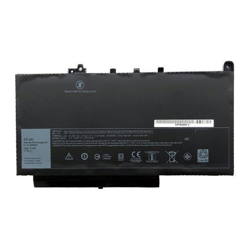 Dell Latitude E7470, E7270, 7CJCR, 3 Cells, Laptop Battery, 11.4V 3530mAh/42Wh