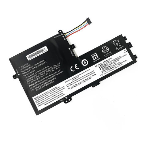Lenovo Ideapad S340-14IML, 14API, 14IIL, 14IWL, C340-15IWL, S340-15IWL,15API, 15IIL, L18M3PF7, L18C3PF7, L18L3PF3, L18M3PF6, L18C3PF6, L18L3PF2 Laptop Battery, 11.4V 4610mAh/52.5Wh