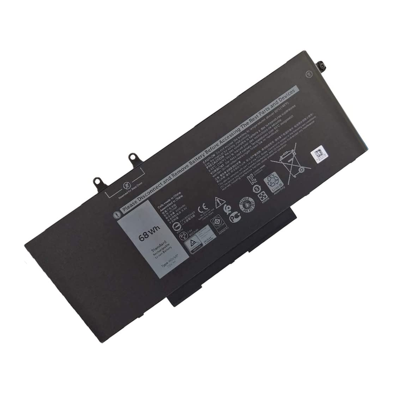 Dell Latitude 5400 5500 5410 5510 P84F P42E ,4GVMP, 9JRYT Laptop Battery 7.6V 8500mAh/68Wh