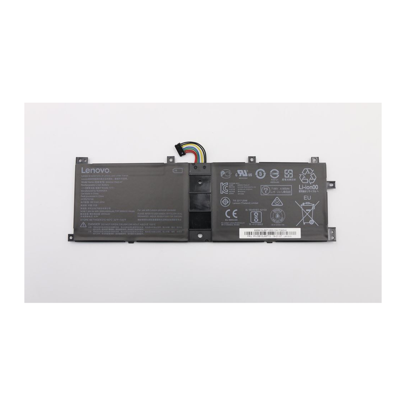 Lenovo Miix 510 510-12ISK, 510-12IKB, 520-12IKB, BSNO4170A5, 5B10L68713 Laptop Battery 7.68V 4955mAh/38Wh