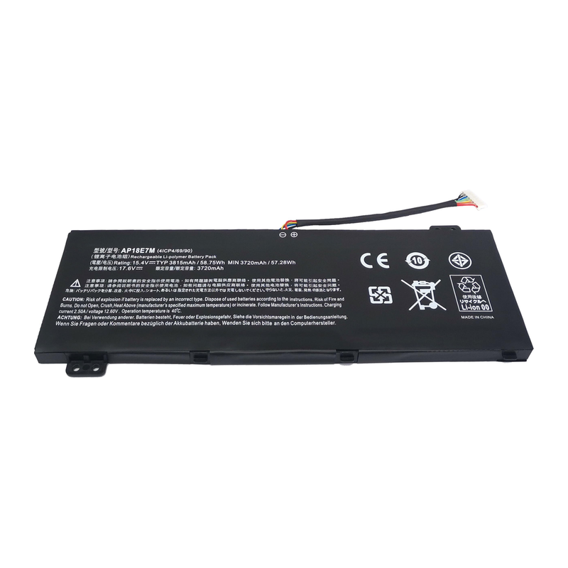 Acer Nitro 5 AN515-54, AN517-51, AN517-52, AN515-55, AN515-52, AN515-43, AN515-44, AN515-45, Nitro 7, AP18E8M, AP18E7M Laptop Battery,15.4V 3815mAh/58.75Wh  Generic