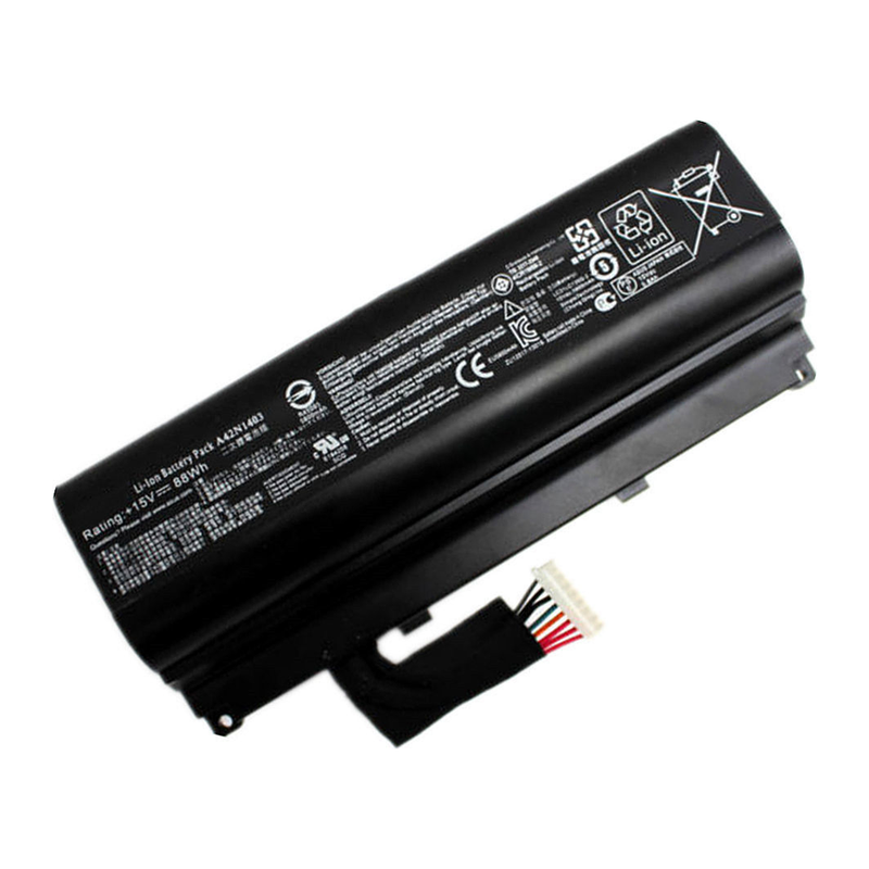 Asus G751, G751J, ROG G751, A42N1403, A42LM93, GFX71JY Laptop Battery, 15 V 5800mAh/88Wh