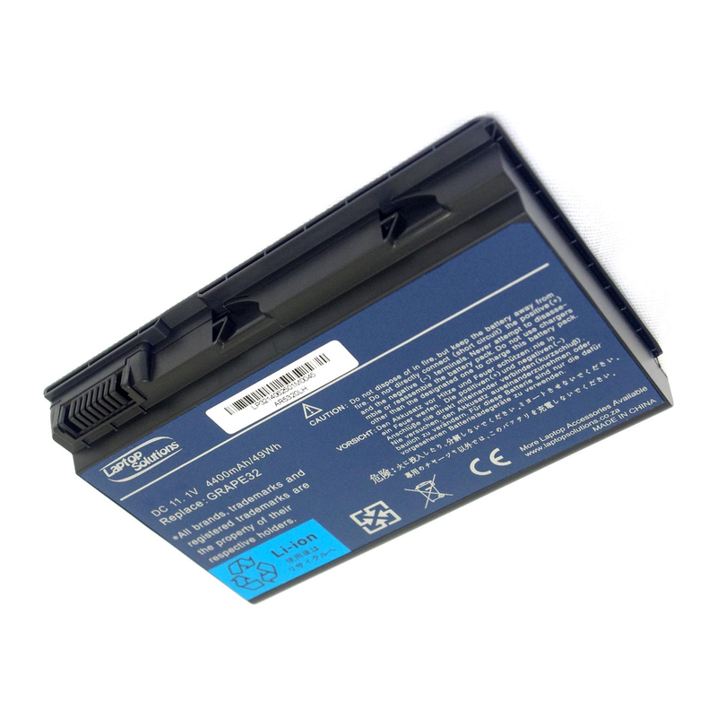 Acer Extensa 5320, TM00741, GRAPE32 Laptop Battery, 11.1 V 4400mAh/49Wh