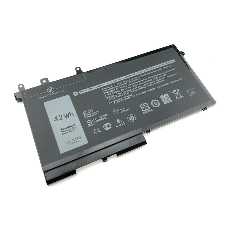 Dell Latitude 5280, 5290, 5480, 5590, 03VC9Y, 3DDDG, 3VC9Y, O3VC9Y Laptop Battery, 11.4V 3500mAh/42Wh
