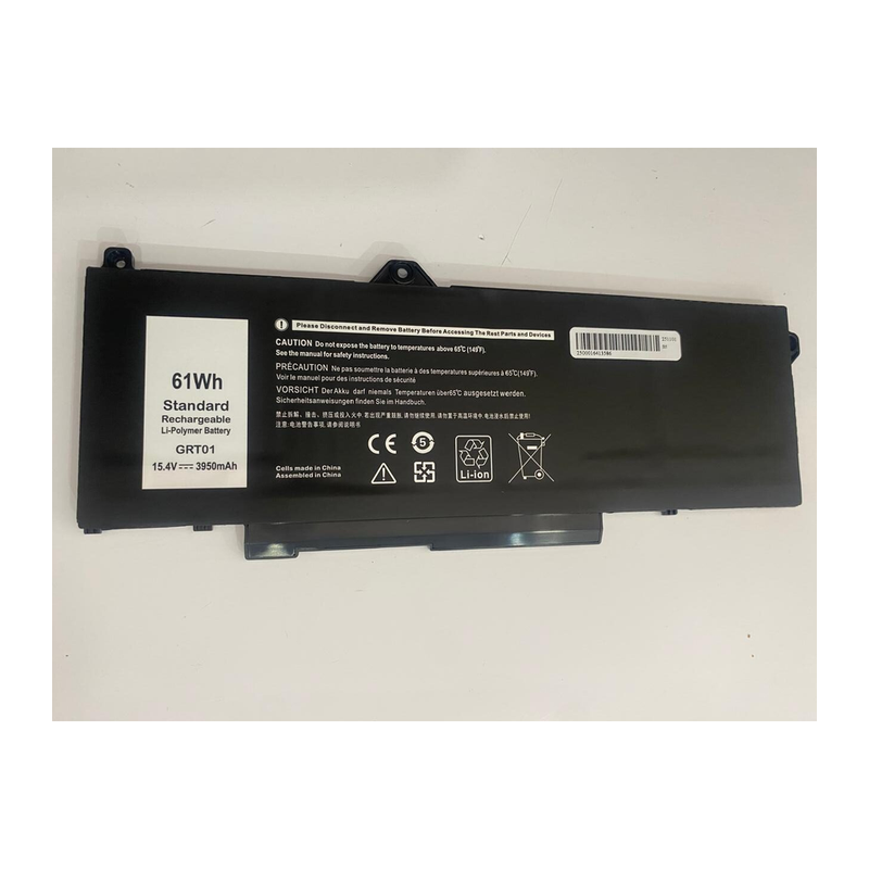 Dell Latitude 5421, 5431, 5521, 5531, Precision 3561,3571, 3470, M17 R5, GRT01, 0P3TJ, R05P0, 9JRV0, 05RGW Laptop Battery, 15.4V 3950mAh/61Wh