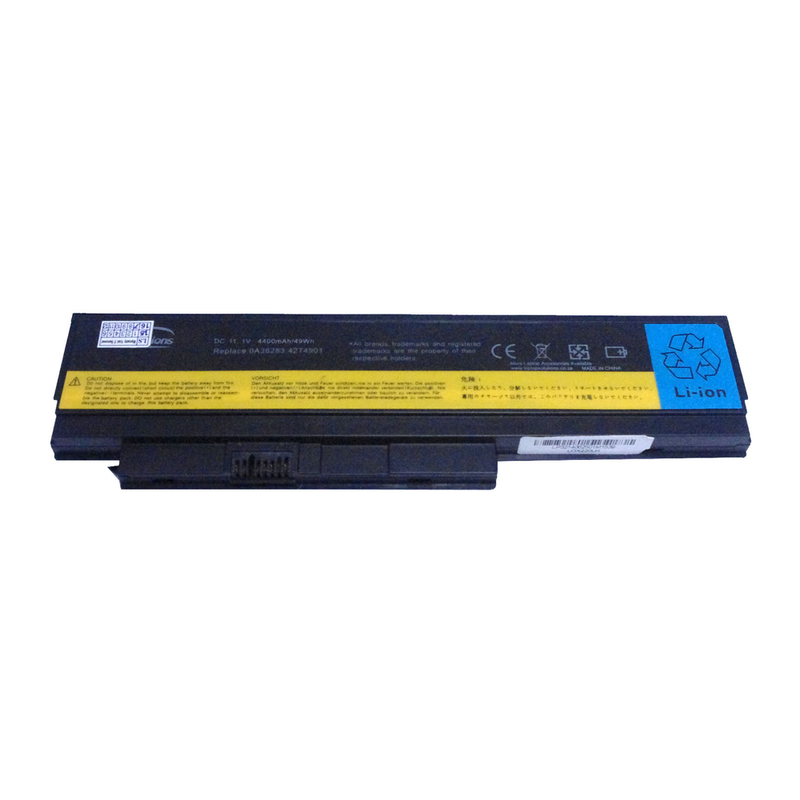 Lenovo ThinkPad X220, X220i, 0A36282, 42T4861, 42T4873 Laptop Battery, 11.1V 4400mAh/49Wh