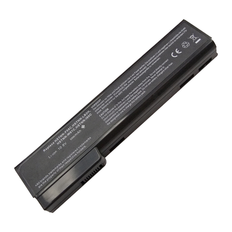 Hp Probook 6570B, 6360B, 6460B, 6560B, 8460, 8560P, 8560W, HSTNN-I90C, HSTNN-I91C, HSTNN-LB2F, HSTNN-LB2G Laptop Battery Black, 10.8V 4400mAh/48Wh