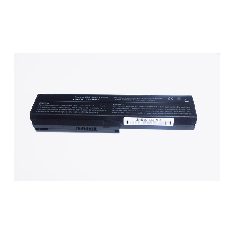 Lg Compatible With Squ-805, 3UR18650-2-T0593 Laptop Battery, 11.1V 4400mAh/49Wh