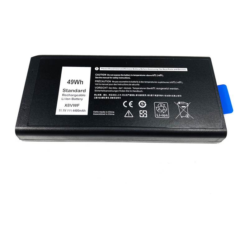 Dell Latitude 14, E5404, Rugged Extreme E7404, VCWGN, 4XKN5, 04XKN5, X8VWF Laptop Battery 11.1V 4400mAh/49Wh Generic