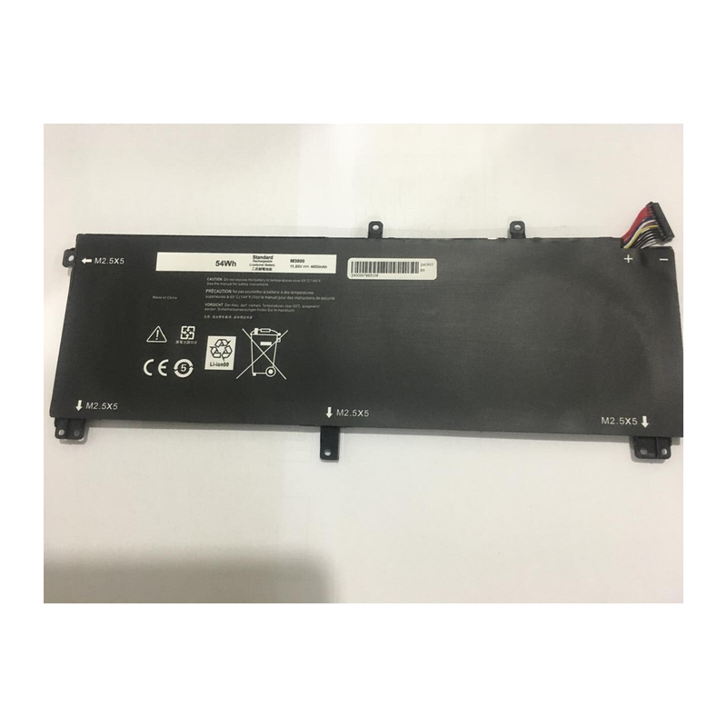 Dell XPS 15 9530, Precision M3800, 245RR, T0TRM, Laptop battery, 11.1V 5168mAh/54Wh Generic