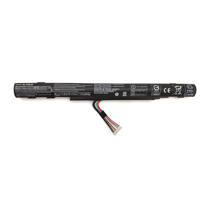 Acer Aspire E5-573G, E5-722, E5-773, AL15A32 Laptop Battery, 14.8V 2500mAh/37Wh
