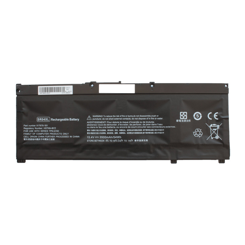HP Omen 15-CE, 15-CE015DX, SR04XL, 917724-855, HSTNN-DB7W, 917678-2B1 Laptop Battery, 15.4V 4380mAh/67Wh Generic