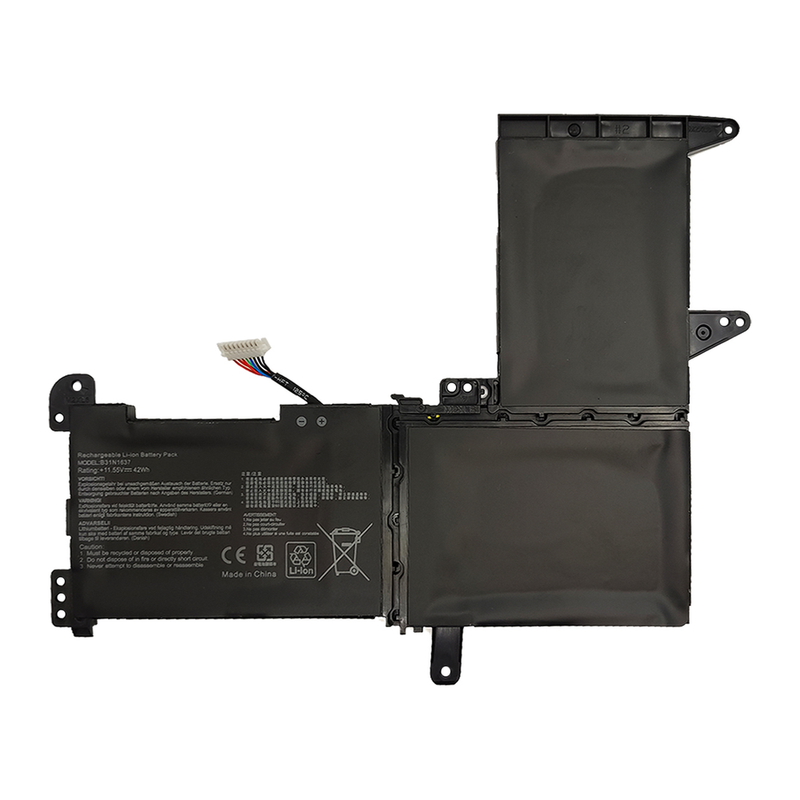 Asus VivoBook S510UQ, X510UR-3B, X510UN-1A, C31N1637, B31N1637 Laptop Battery, 11.55 V 3650mAh/42Wh