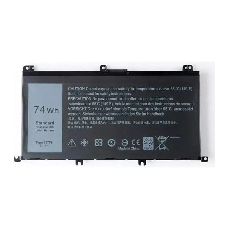 Dell Inspiron 15 7559, 7567, 357F9, 71JF4 Laptop Battery, 11.4V 6400mAh/74Wh