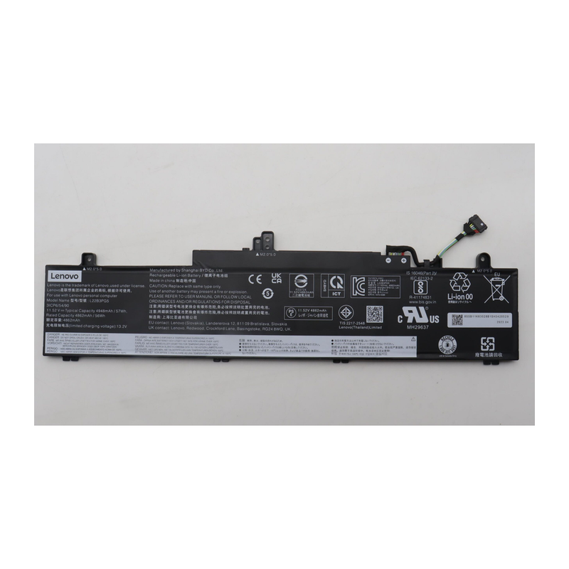Lenovo ThinkPad E16 Gen 1, Gen 2 E14 Gen 5, Gen 6, L22B3PG5, L22D3PG5, L22L3PG5, L22M3PG5, L22B3PG4, L22D3PG4, L22M3PG4, L22X3PG4 Laptop Battery, 11.52V 4948mAh/57Wh