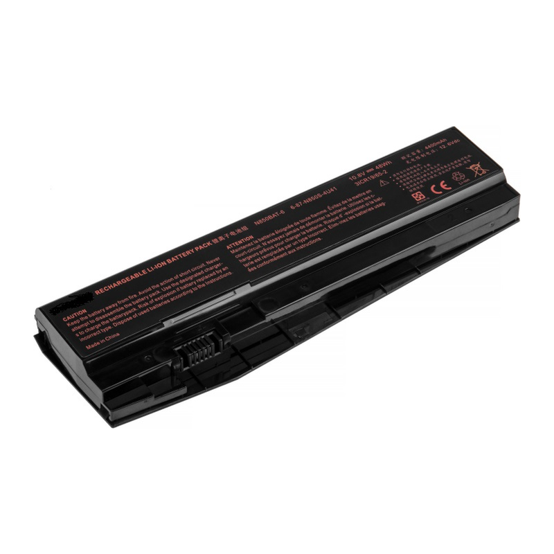 Clevo N850BAT-6, N850HC, 6-87-N850S-6U71 Laptop Battery, 11.1 V 5300mAh/47Wh