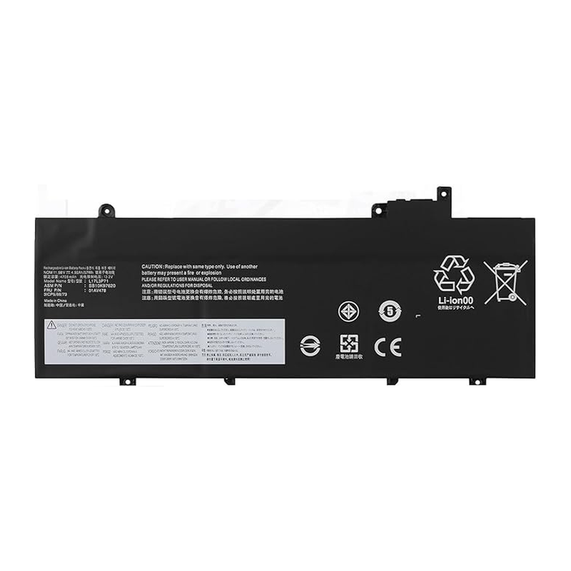 Lenovo ThinkPad T480s, L17L3P71, 01AV478, 01AV479, L17M3P71 Laptop Battery, 11.55V 4650mAh/54Wh Generic
