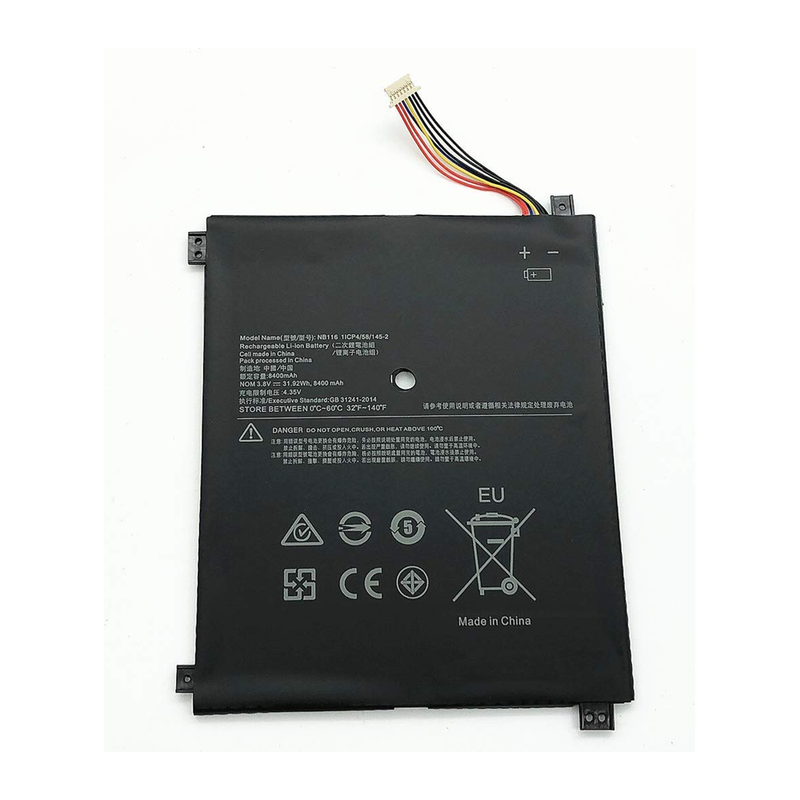 Lenovo Ideapad 100S, 100S-11IBY, 100S-80R2, NB116 Laptop Battery, 3.8V 8400mAh/31.92Wh