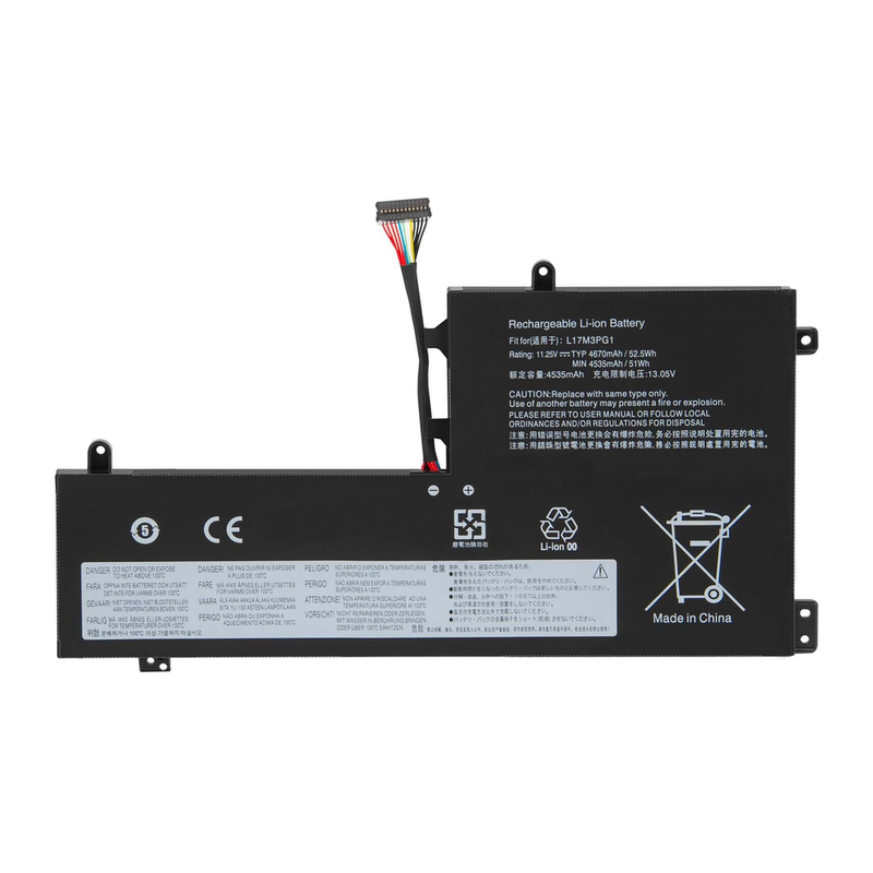 Lenovo Legion Y530, Y530, Y730, Y740, Y7000, L17L3PG1, L17M3PG1, L17C3PG1 Laptop Battery, 11.55 V 4820mAh/55Wh