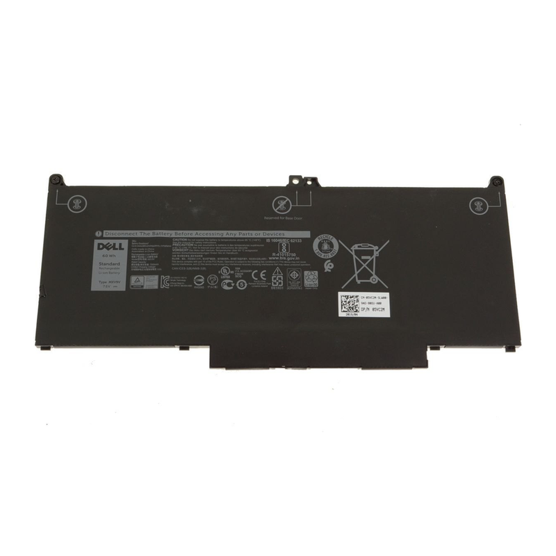 Dell Latitude 5300, 5310, 7300, 7400 ,Inspiron 7306, MXV9V, 5VC2M, 829MX Laptop Battery 7.6V 7500mAh/60Wh