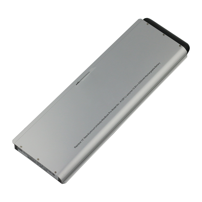 Apple MacBook Pro 15 Inch A1281/ A1286, (Late 2008, Early 2009) Silver Laptop Battery, 10.8 V 4200mAh/45Wh