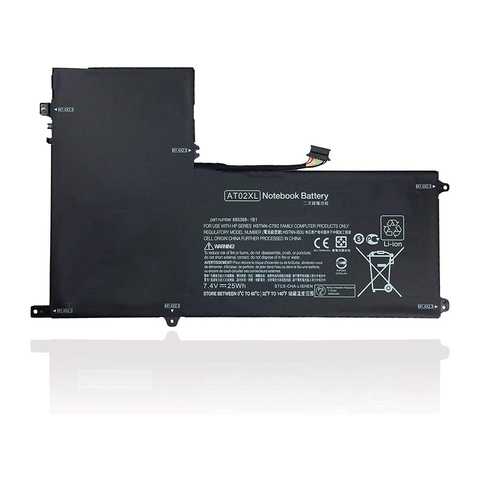 Hp ElitePad 900 G1 Tablet , AT02XL, HSTNN-C75C, HSTNN-IB3U, QR03 Laptop Battery, 7.4 V 2850mAh/21Wh