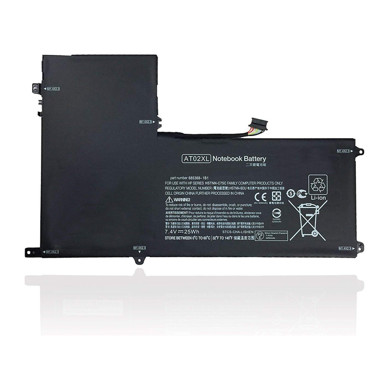 Hp ElitePad 900 G1 Tablet , AT02XL, HSTNN-C75C, HSTNN-IB3U, QR03 Laptop Battery, 7.4 V 2850mAh/21Wh