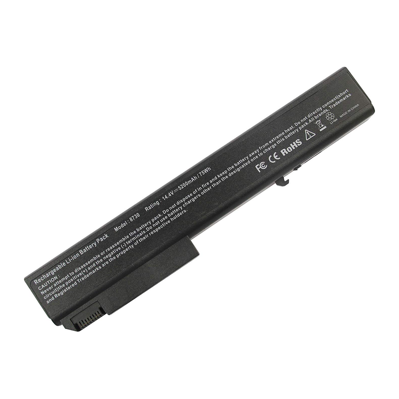 Hp Elitebook 8530W, 8530P, 8540P, 8730, 411638-342 Laptop Battery, 10.8V 4400mAh/48Wh