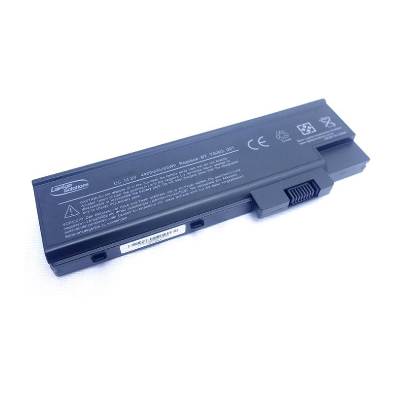 Acer Aspire 1680, LCBTP03003, 4UR18650F-2-QC140 Laptop Battery, 14.8 V 4400mAh/65Wh