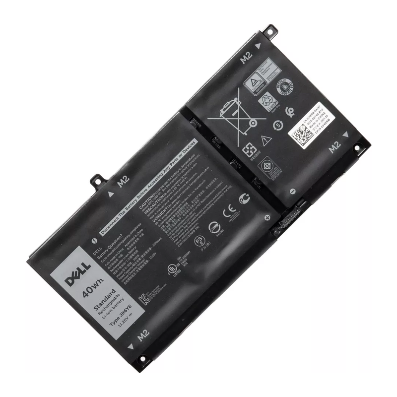 Dell Latitude 3410, 3510, Vostro 5300, 5401, 5501, Inspiron 5300, 5401, 5408, 5501, 5508, 5400, 7405, 7300, 7500, JK6Y6, H5CKD Laptop Battery, 11.25V 3378mAh/40Wh
