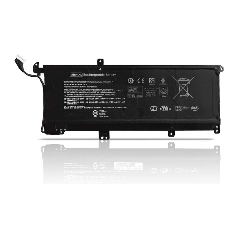 HP Pavilion X360 15AQ000, M6-AQ000, MB04XL, 4ICP6/60/80, TPN-W119, TPN-W120, HSTNN-UB6X Laptop Battery, 15.4V 3615mAh/55.67Wh