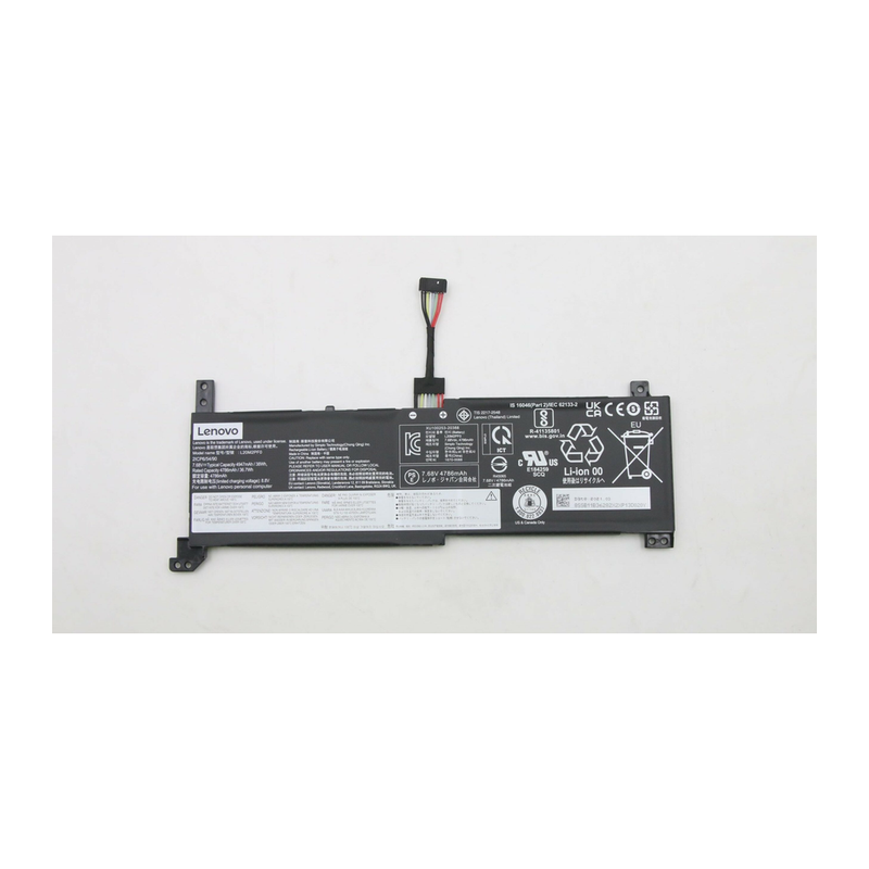 LENOVO V14 V15 Gen 2 IdeaPad 3-14ITL6 L20C2PF0, L20C3PF0, L20M2PF0, L20L2PF0, L20L3PF0(TYPE B) Laptop Battery 7.68V 4947mAh/38Wh
