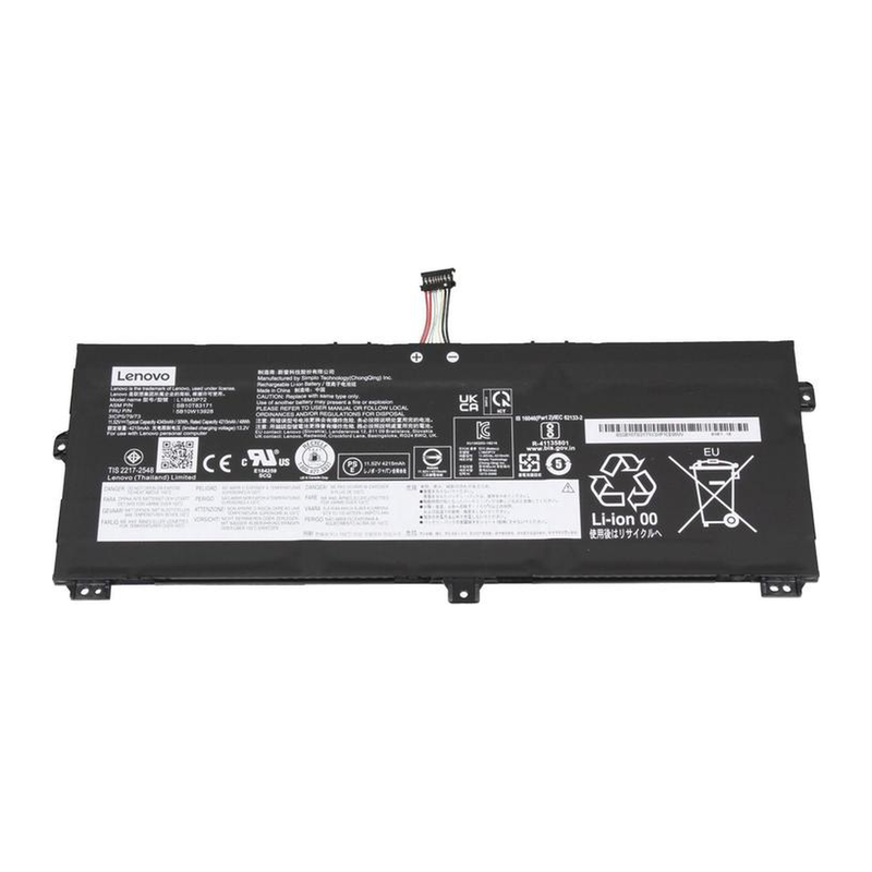 Lenovo ThinkPad X390 Yoga X13, Yoga 1st Gen, L18M3P72, L18L3P72, L19M3P71, 02DL022 Laptop Battery, 11.55V 4215mAh/50Wh