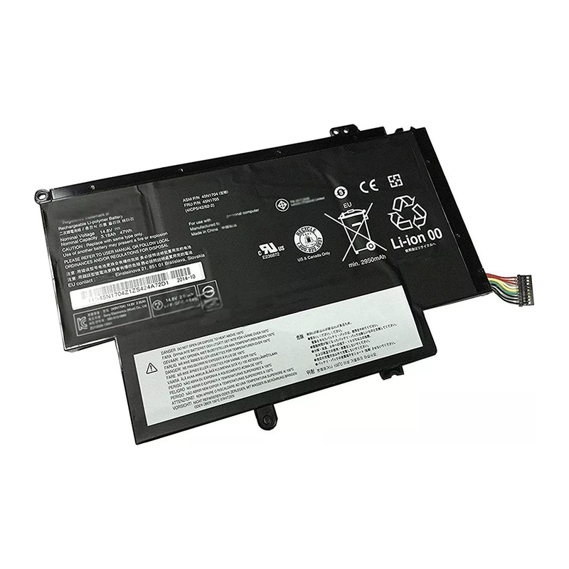 Lenovo Thinkpad 12.5″ S1 Yoga, 45N1704, 45N1705, 45N1706 Laptop Battery, 14.8V 3180mAh/47Wh