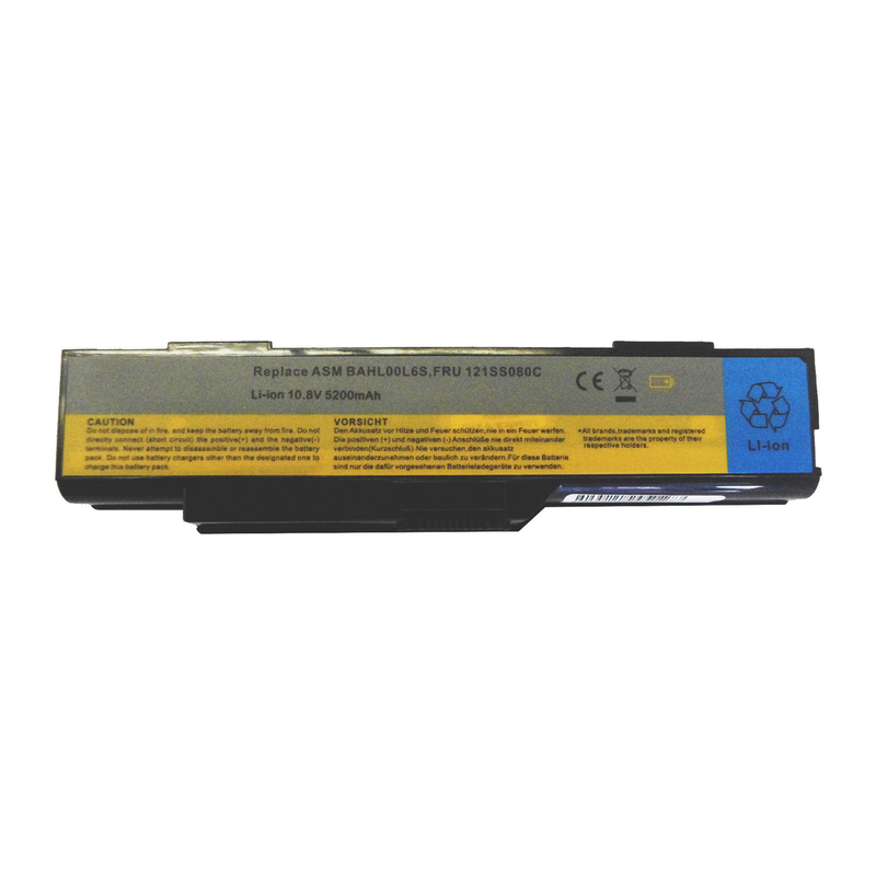 Lenovo 3000 G410, G400, FRU 121SS080C Laptop Battery, 10.8V 4400mAh/48Wh