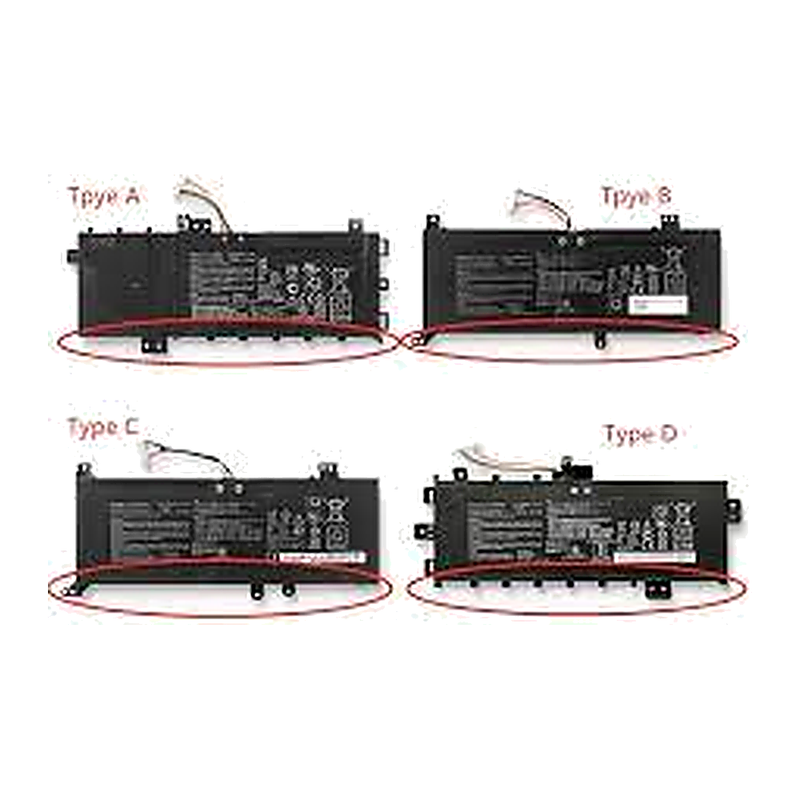 Asus X412FJ, X412FA, X412UF, X512DK, F412FJ, A412F, C21N1818 (TYPE A-D) Laptop Battery, 7.6V 4050mAh/32Wh