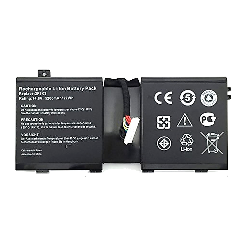 Dell Alienware 17, 18, 18X, M17X R5, M18X R3, 2F8K3, KJ2PX, 0G33TT Laptop Battery, 14.8 V 5800mAh/86Wh