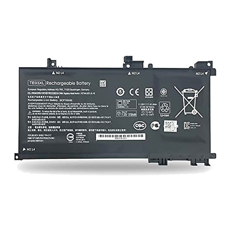 HP Pavilion 15 UHD, 15-BC011TX, 15-BC000, HP Omen 15-AX002NG, 15-BC015TX, 15-AX000, TE03XL, HSTNN-UB7A, TPN-Q173 Laptop Battery, 11.55V 5150mAh/61.6Wh