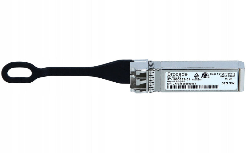 Brocade 57-1000333-01 32Gb Fibre Channel SWL SFP+ Transceiver Module (Refurbished)