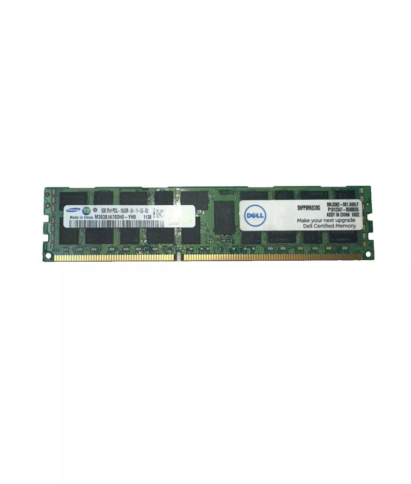 Samsung 8GB 2Rx4 PC3-10600R-09-11-E2-D3 DDR3 ECC Registered Server RAM (Refurbished)