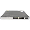 Cisco WS-C3750X-24P-S With C3KX-NM-10G 24-Port  Layer 3 Gigabit Switch (Refurbished)