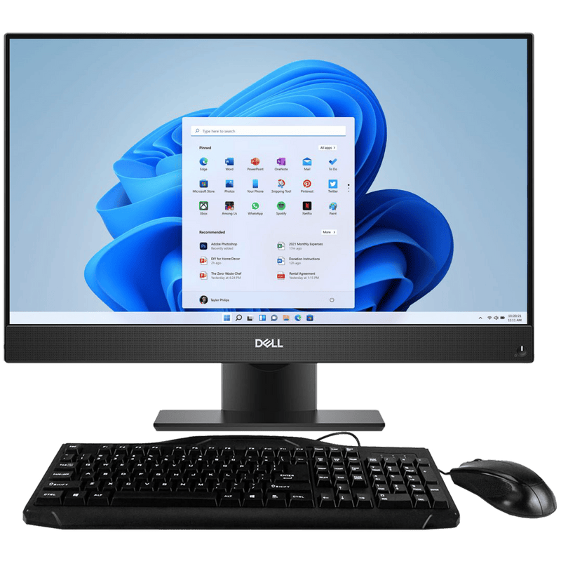 Dell OptiPlex 7460 Intel i5, 8th Gen 23.8" All-in-One Desktop with 8GB RAM (Refurbished)